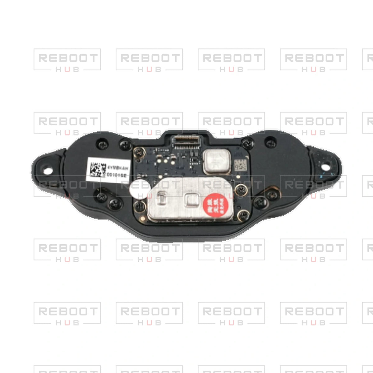 OEM-pulled DJI Avata Downward Vision Module on white with Reboot Hub watermark overlay — view 2