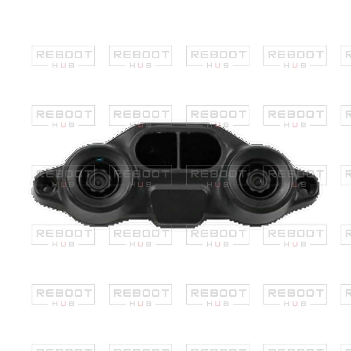 OEM-pulled DJI Avata Downward Vision Module on white with Reboot Hub watermark overlay — view 3