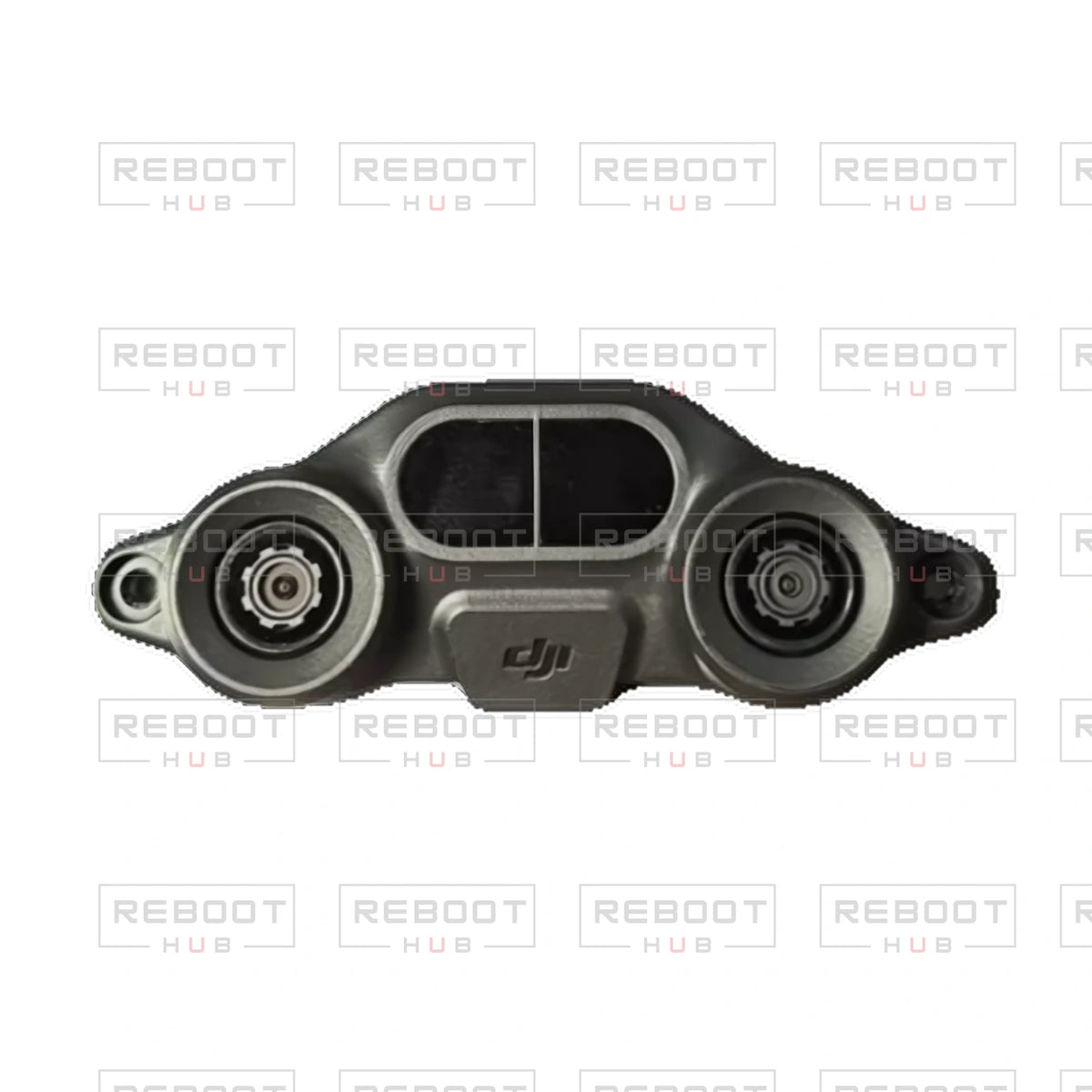 OEM-pulled DJI Avata Downward Vision Module on white with Reboot Hub watermark overlay — view 4
