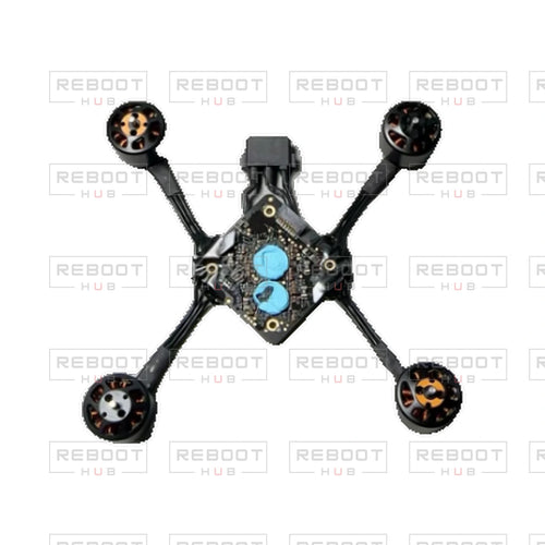OEM-pulled DJI Avata ESC Board with Four Motors on white with Reboot Hub watermark overlay — view 1