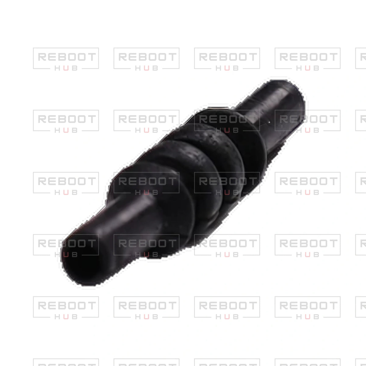 OEM-pulled DJI Avata Gimbal Rubber Damper on white with Reboot Hub watermark overlay — view 1