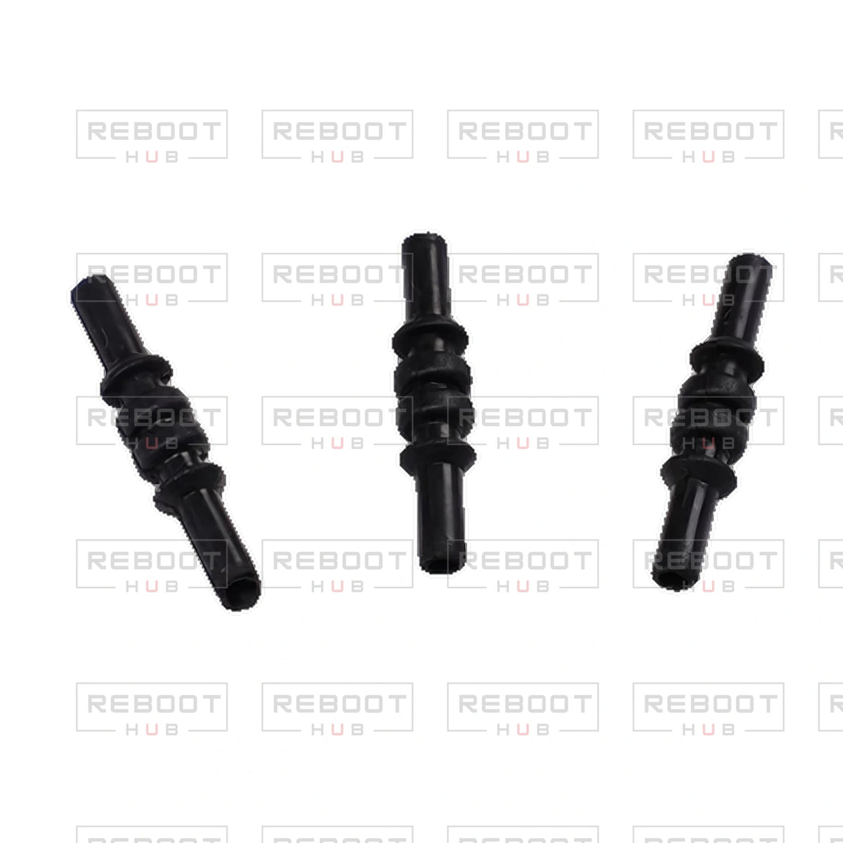 OEM-pulled DJI Avata Gimbal Rubber Damper on white with Reboot Hub watermark overlay — view 2