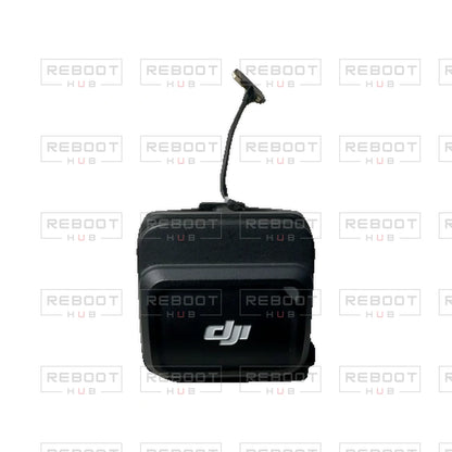 OEM-pulled DJI Avata GPS Module on white with Reboot Hub watermark overlay — view 1