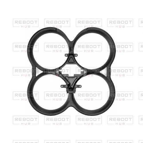 DJI Avata Propeller Guard without Cover Plates or Screws - overall product view on white with Reboot Hub watermark