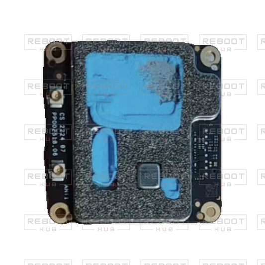 OEM-pulled DJI Avata RF Board on white with Reboot Hub watermark overlay — view 1