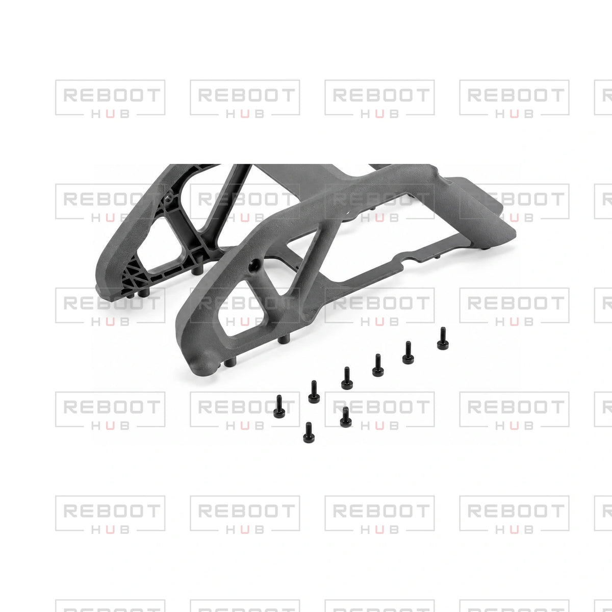 DJI Avata Upper Shell with Screws - close detail of the same source view on white with Reboot Hub watermark