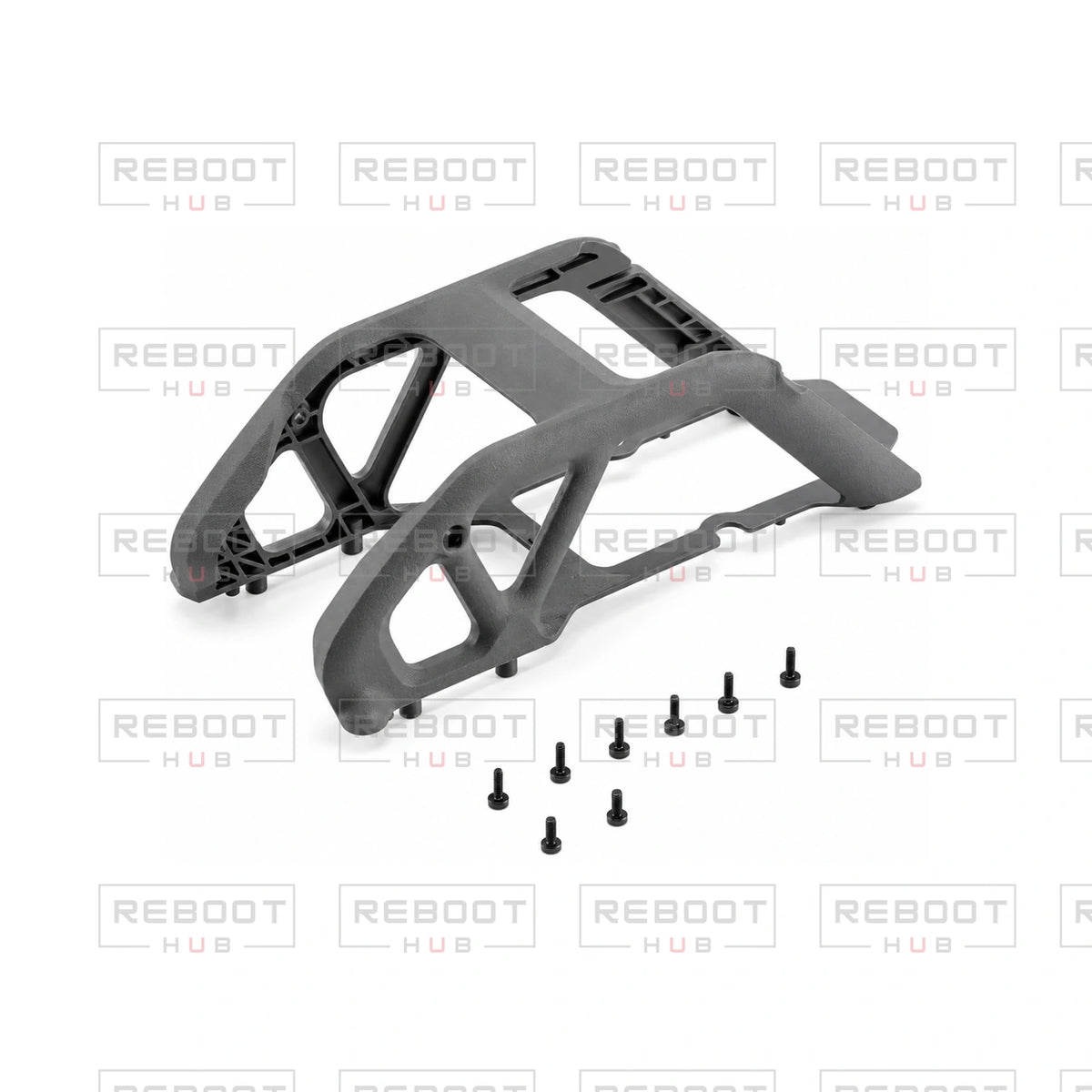 DJI Avata Upper Shell with Screws - overall product view on white with Reboot Hub watermark