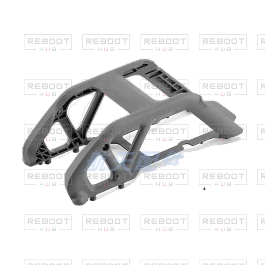 OEM-pulled DJI Avata Upper Shell with Screws on white with Reboot Hub watermark overlay — view 1