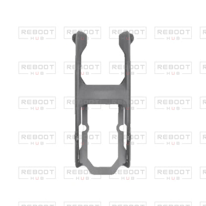 OEM-pulled DJI Avata Upper Shell without Screws on white with Reboot Hub watermark overlay — view 2