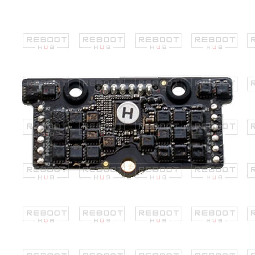 OEM-pulled DJI Flip ESC Board on white with Reboot Hub watermark overlay — view 1