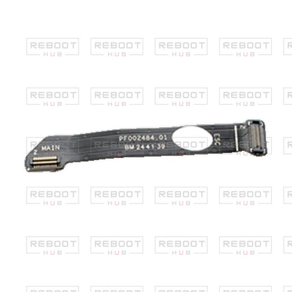OEM-pulled DJI Flip ESC Flexible Flat Cable on white with Reboot Hub watermark overlay — view 1