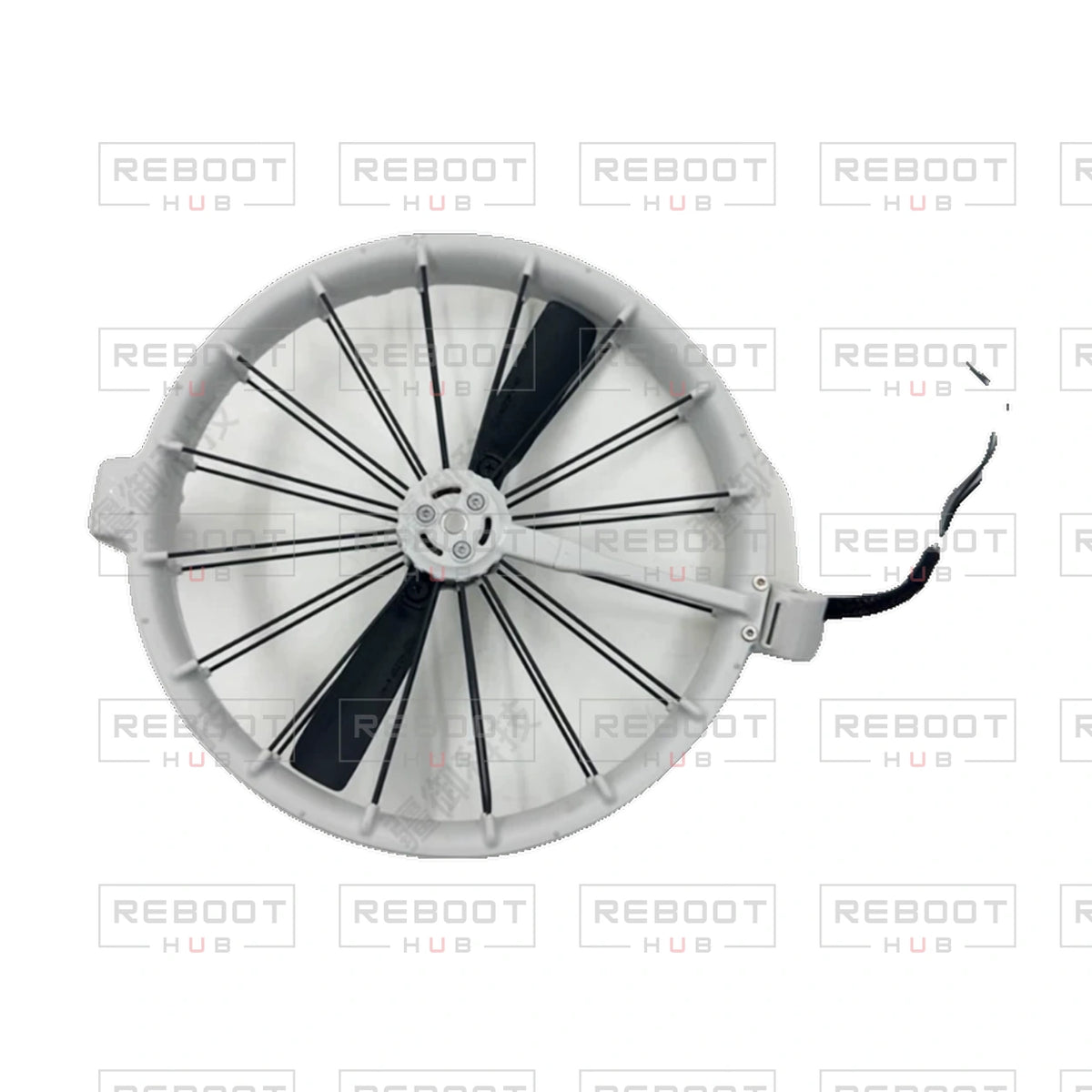 Flip Front Arm Right OEM-pulled part detail view on white with Reboot Hub watermark overlay