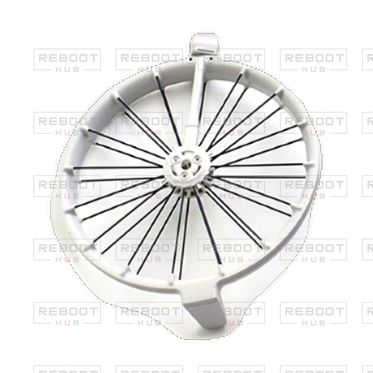 Flip Front Propeller Guard Right OEM-pulled part detail view on white with Reboot Hub watermark overlay