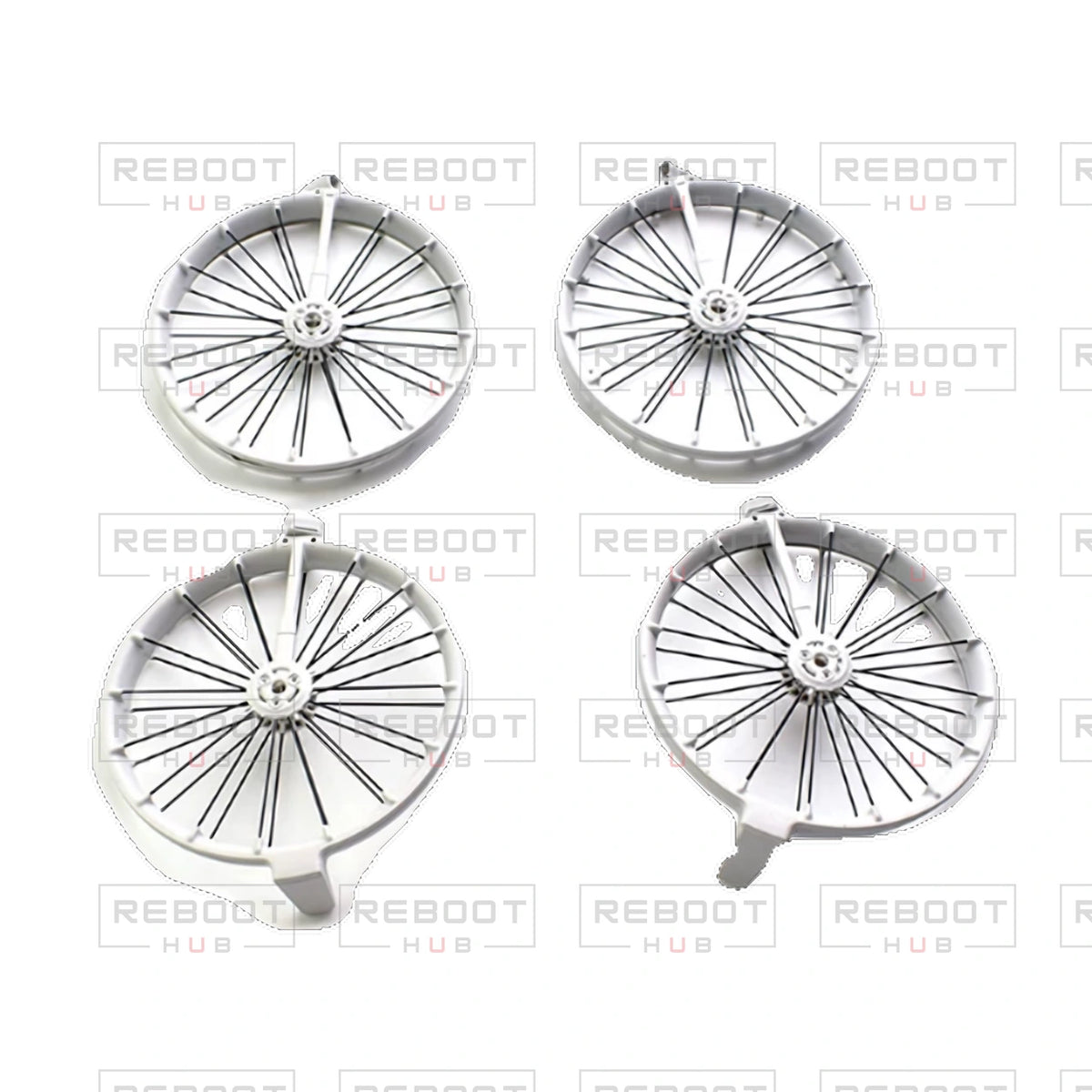 Flip Front Propeller Guard Set OEM-pulled part detail view on white with Reboot Hub watermark overlay