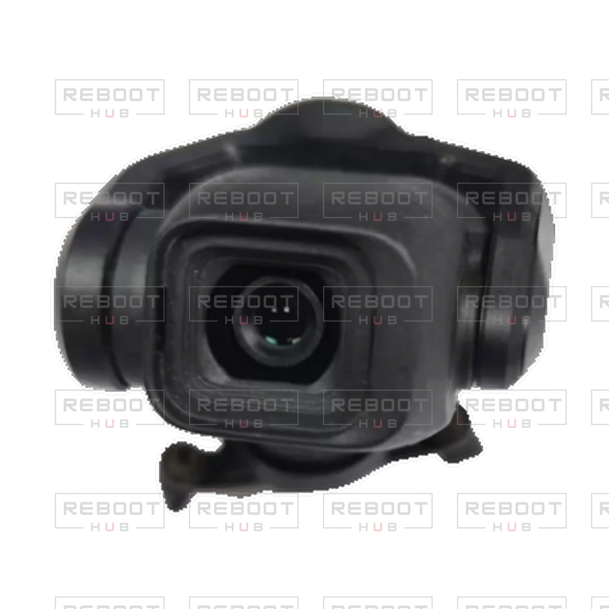 Flip Gimbal Assembly with Lens OEM-pulled part detail view on white with Reboot Hub watermark overlay
