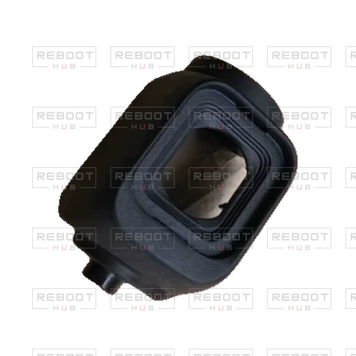 OEM-pulled DJI Flip Gimbal Camera Frame on white with Reboot Hub watermark overlay — view 1