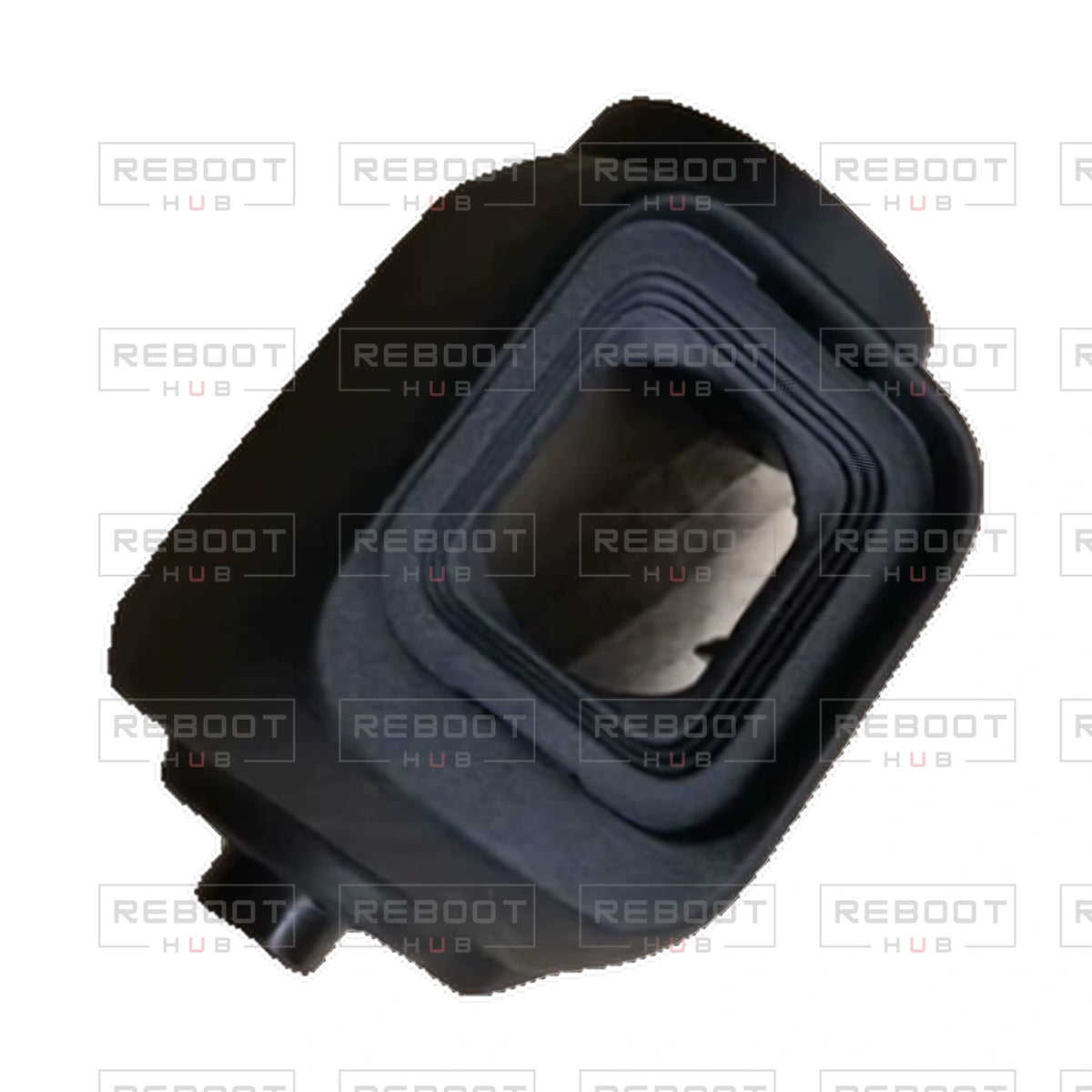 Flip Gimbal Camera Frame OEM-pulled part detail view on white with Reboot Hub watermark overlay