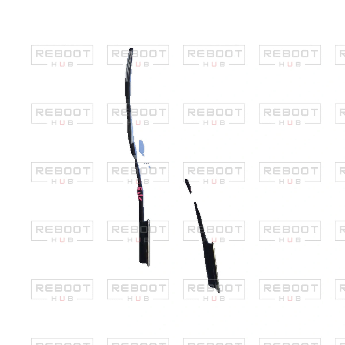 OEM-pulled DJI Flip Gimbal Camera Signal Cable on white with Reboot Hub watermark overlay — view 4