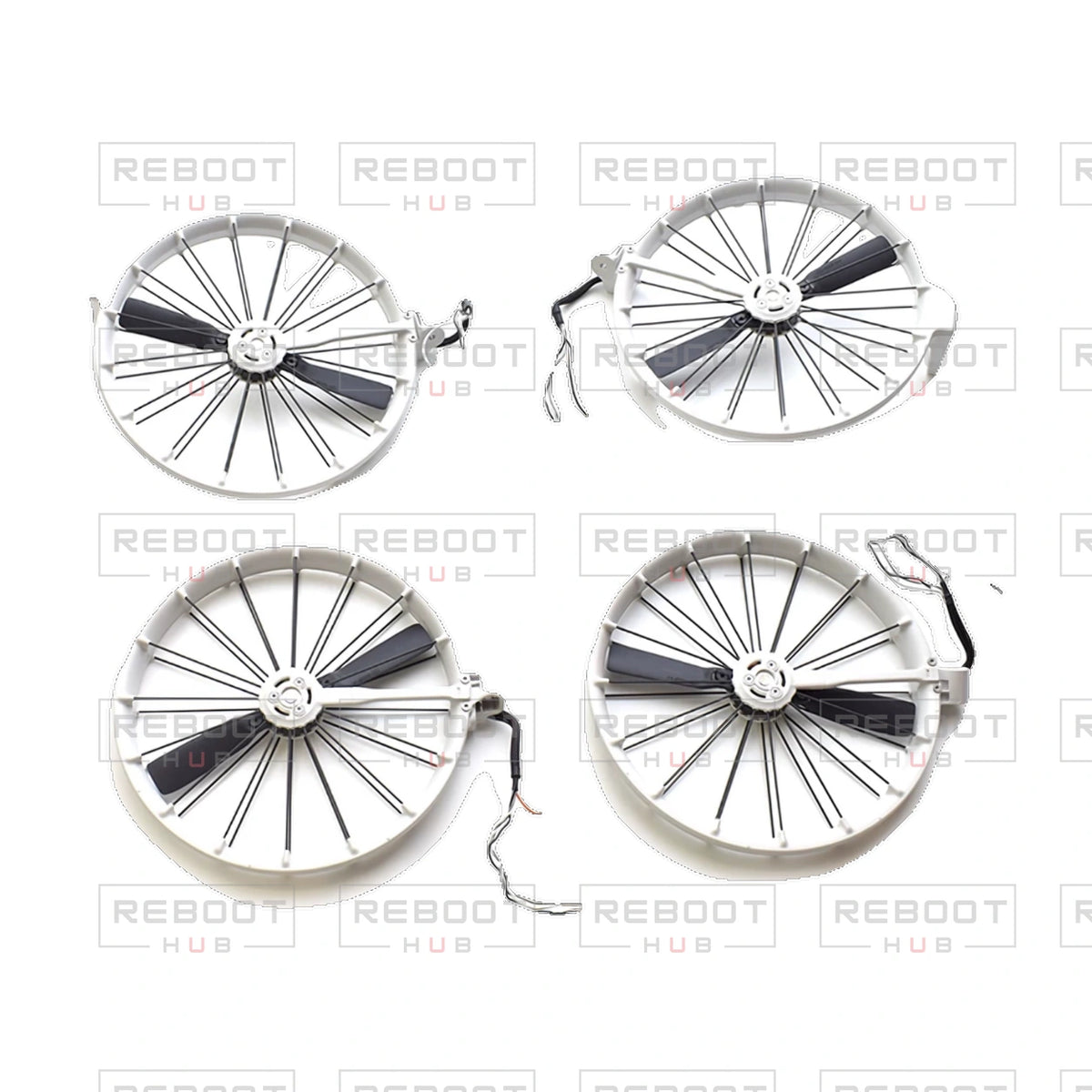Flip Propeller Guard Motor OEM-pulled part detail view on white with Reboot Hub watermark overlay