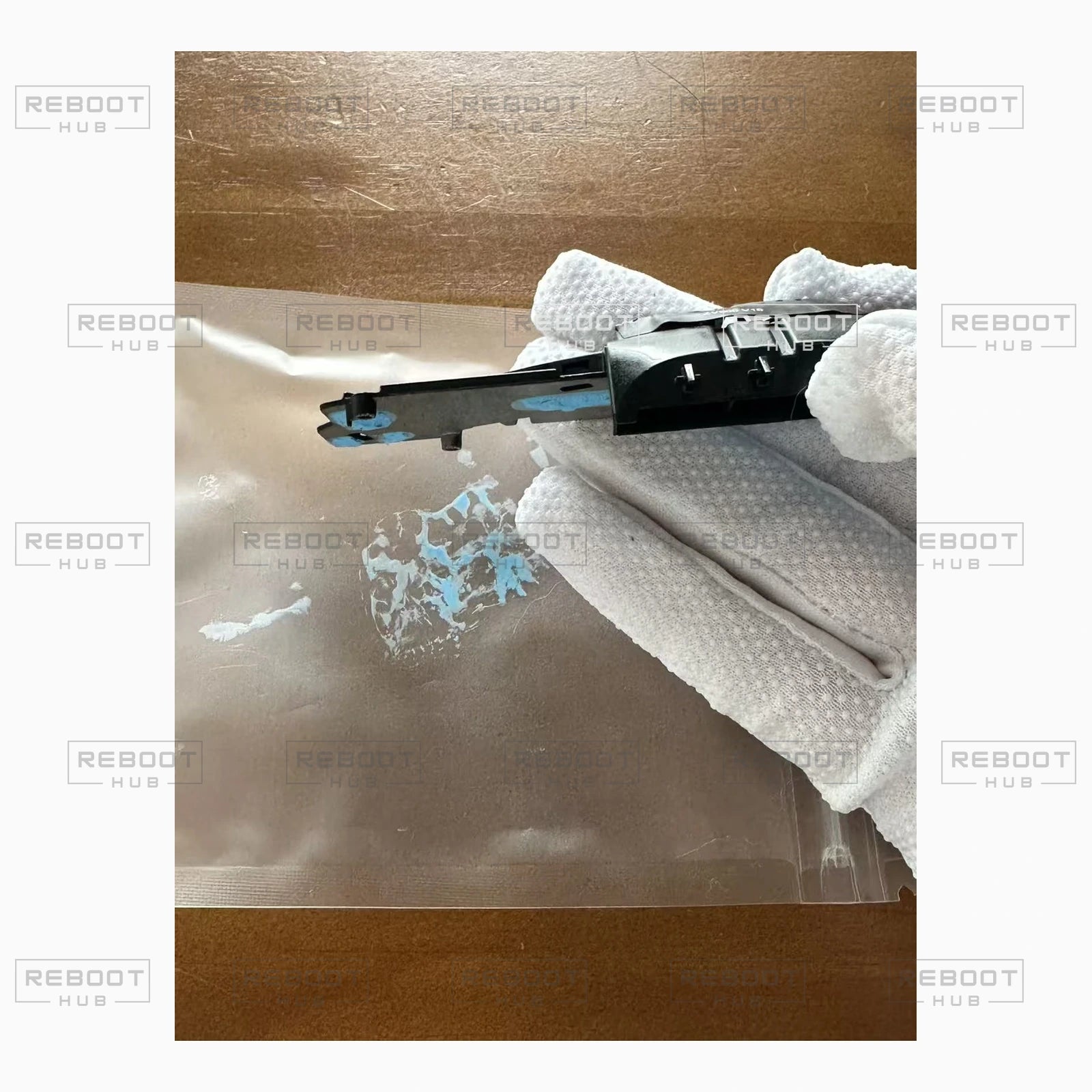DJI Goggles 2 heat sink assembly, side view