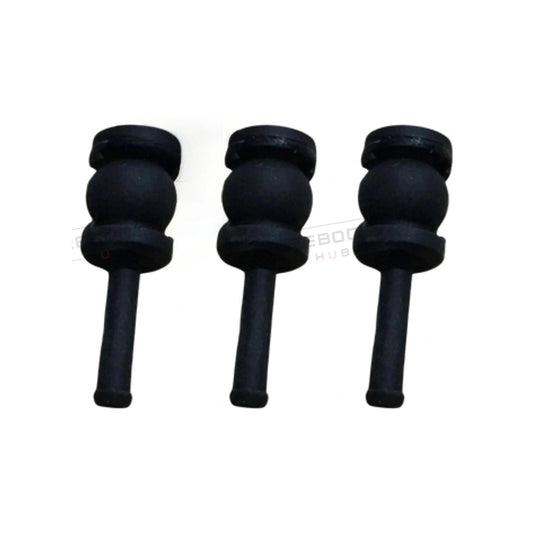 DJI Inspire 3 Gimbal Rubber Dampers (3-Pack) - OEM-pulled - white-background reference photo