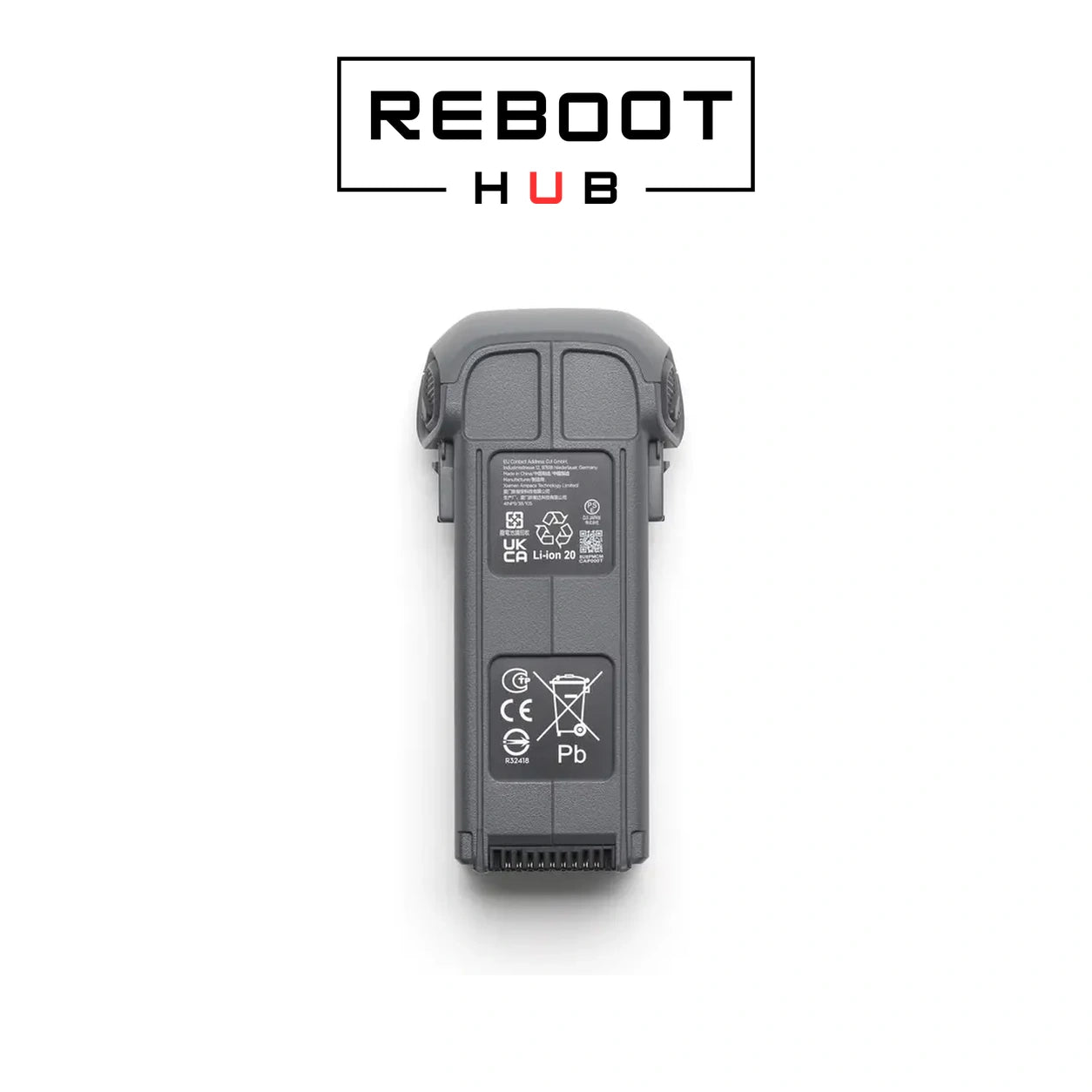 DJI Mavic 4 Pro Intelligent Flight Battery rear logo - model reference image