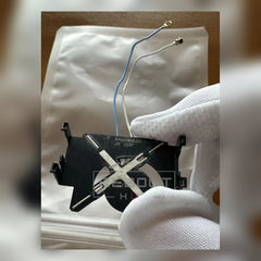 DJI Goggles 2 built-in antenna assembly with antenna wires, OEM-pulled, alternate angle
