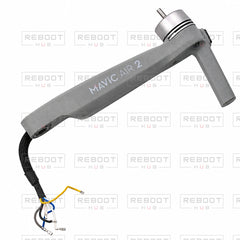 OEM-pulled DJI Mavic Air 2 Front Left Arm Module on white with Reboot Hub watermark overlay