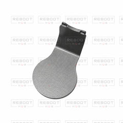 OEM-pulled DJI Air 2S Gimbal Pitch Axis Cover Plate on white with Reboot Hub watermark overlay