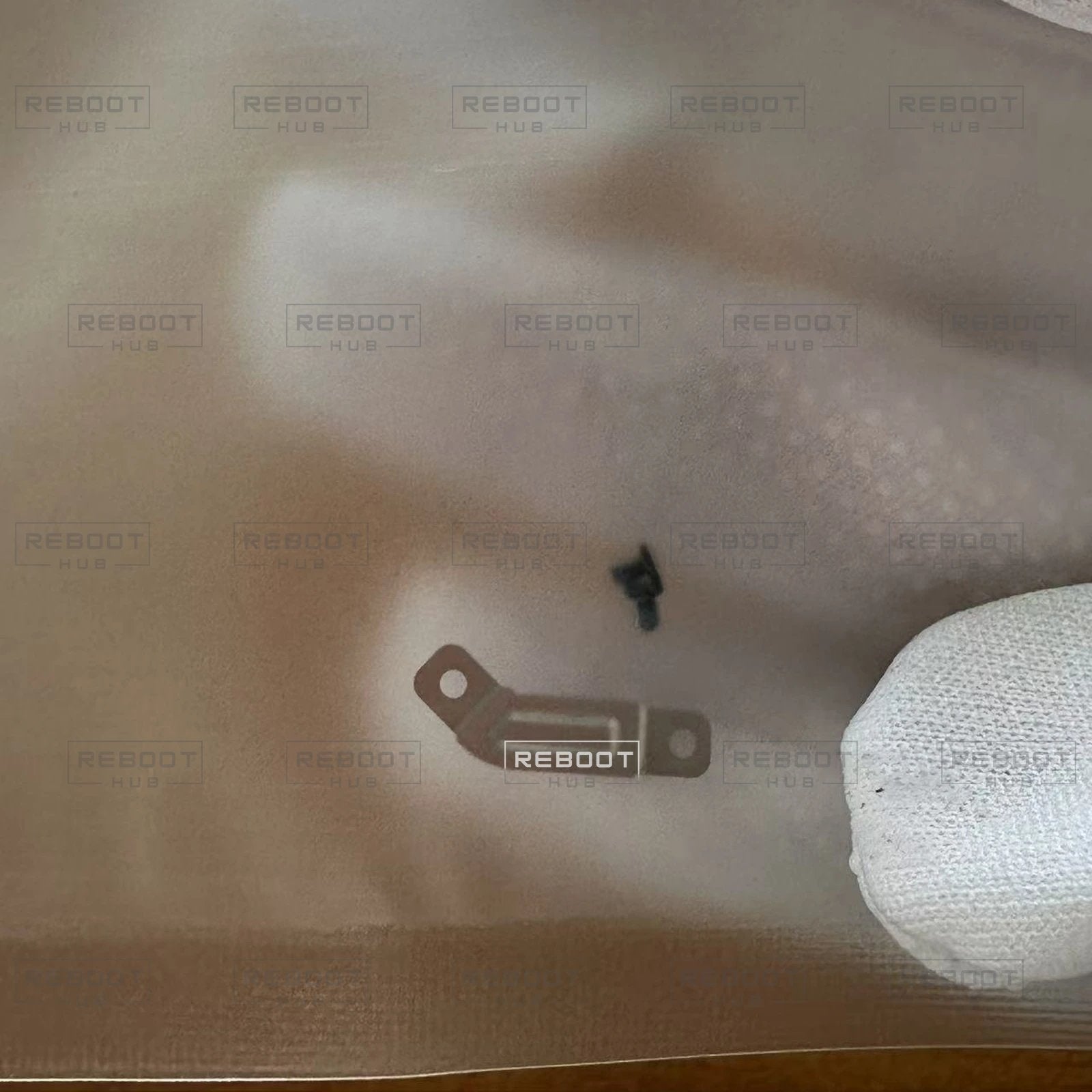 OEM-pulled DJI Goggles 2 Mainboard Flex Cable Retaining Bracket, view 4