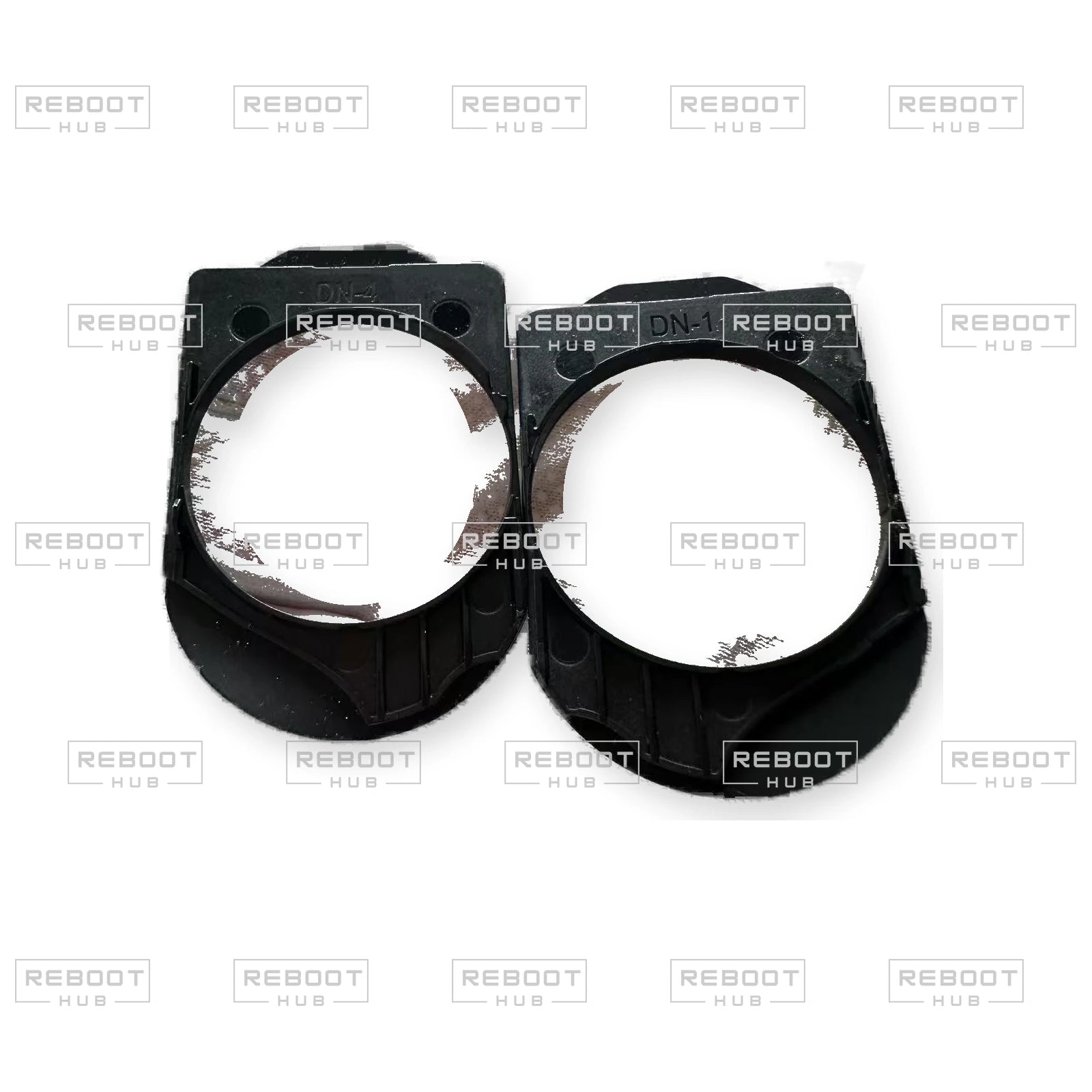 OEM-pulled DJI Goggles 2 Lens Barrel Housing Set (DN-1 + DN-4) on a white background