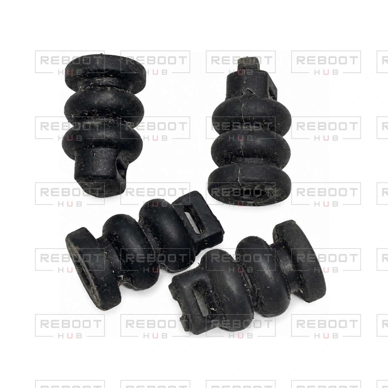 DJI Mavic Air 2 Gimbal Rubber Damper - OEM-pulled - original photographed view on white with Reboot Hub watermark