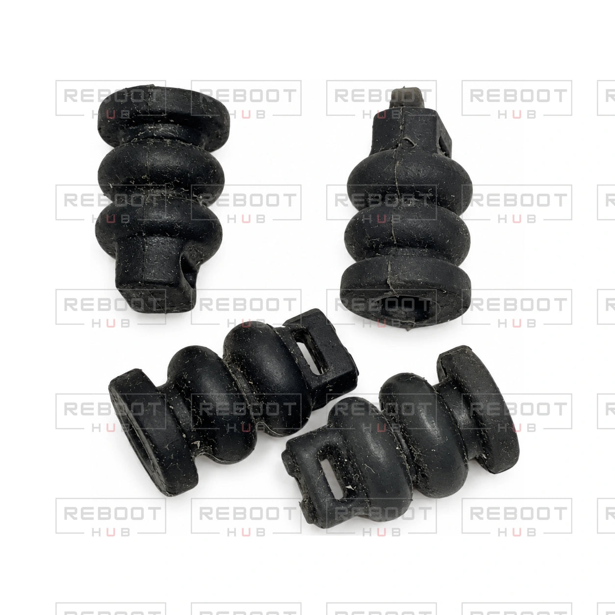 DJI Air 2S Gimbal Rubber Damper - OEM-pulled - original photographed view on white with Reboot Hub watermark