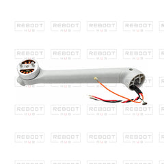 OEM-pulled DJI Mini 3 Pro Front Arm Right on white with Reboot Hub watermark overlay