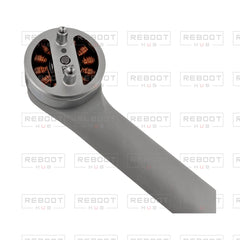 Actual motor detail from an original photograph of DJI Mini 3 Pro Front Arm Right - OEM-pulled; OEM-pulled part on white with Reboot Hub watermark