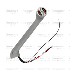 OEM-pulled DJI Mini 3 Pro Front Arm Left on white with Reboot Hub watermark overlay