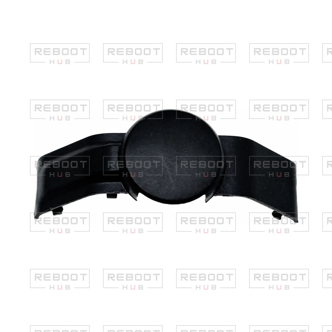 OEM-pulled DJI Mini 4 Pro Gimbal Lower Bracket Cover on white with Reboot Hub watermark overlay
