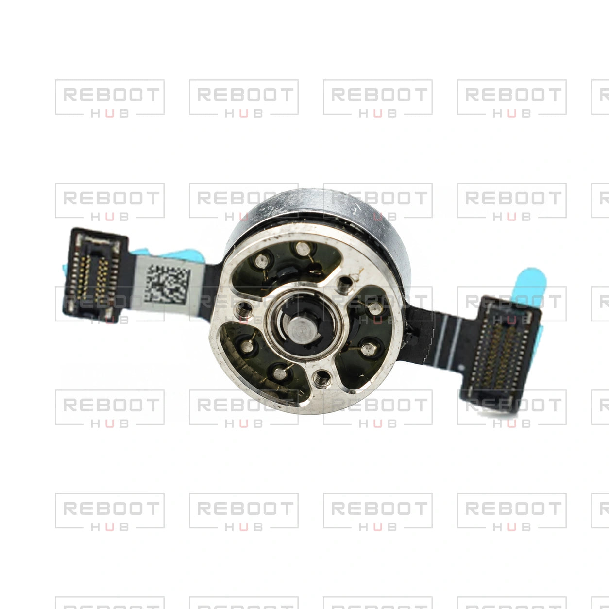 OEM-pulled DJI Mini 3 Pro Gimbal Yaw Motor on white with Reboot Hub watermark overlay