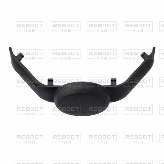 OEM-pulled DJI Mini 3 Gimbal Lower Bracket Cover on white with Reboot Hub watermark overlay