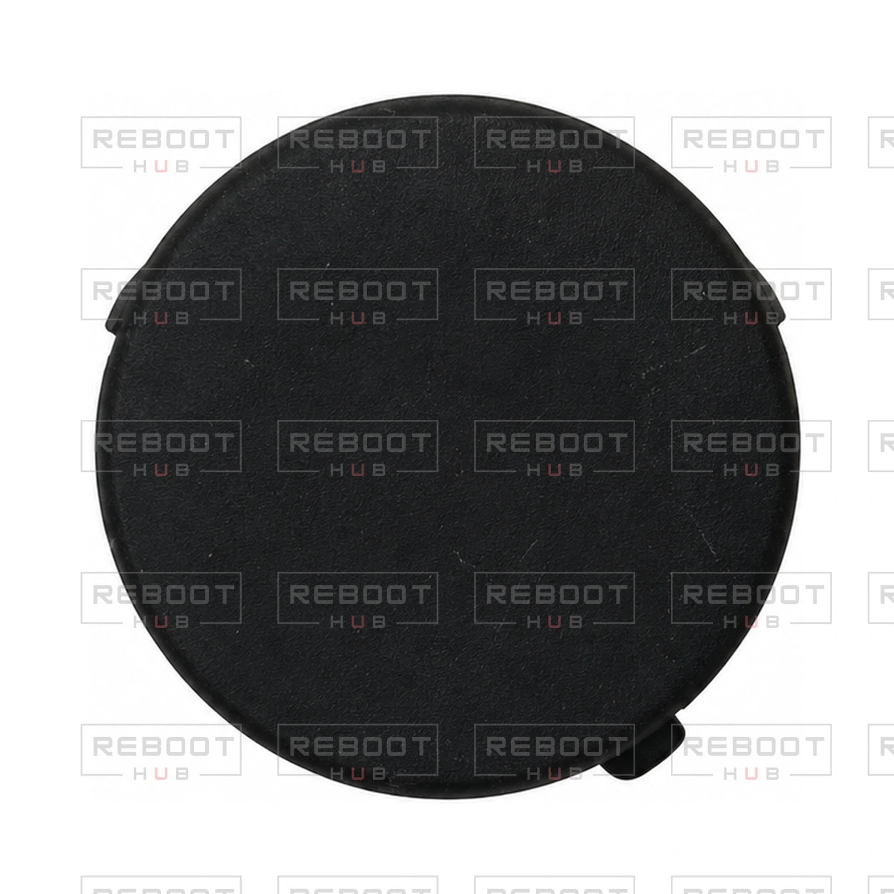 OEM-pulled DJI Mini 3 Pro Gimbal Small Cover Plate on white with Reboot Hub watermark overlay