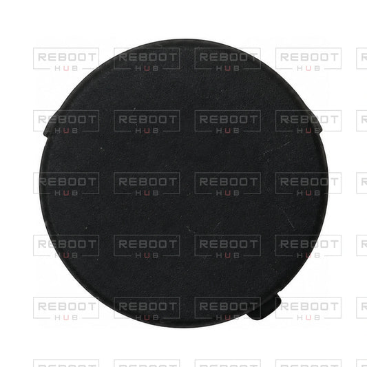 OEM-pulled DJI Mini 3 Pro Gimbal Small Cover Plate on white with Reboot Hub watermark overlay
