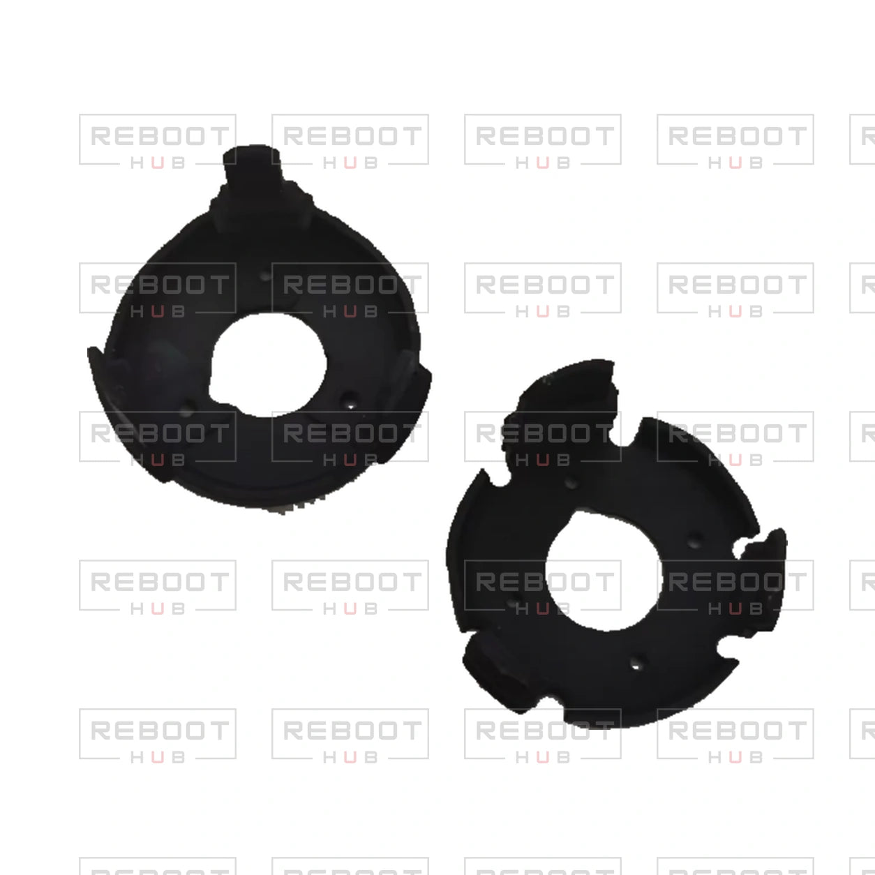 OEM-pulled DJI Mini 3 Pro Gimbal Vertical Rubber Damper on white with Reboot Hub watermark overlay