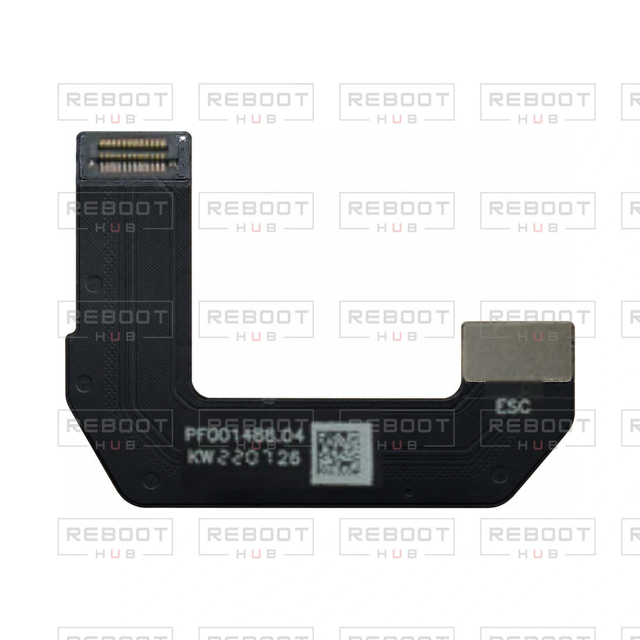 OEM-pulled DJI Mini 3 Pro ESC Board Flexible Flat Cable on white with Reboot Hub watermark overlay