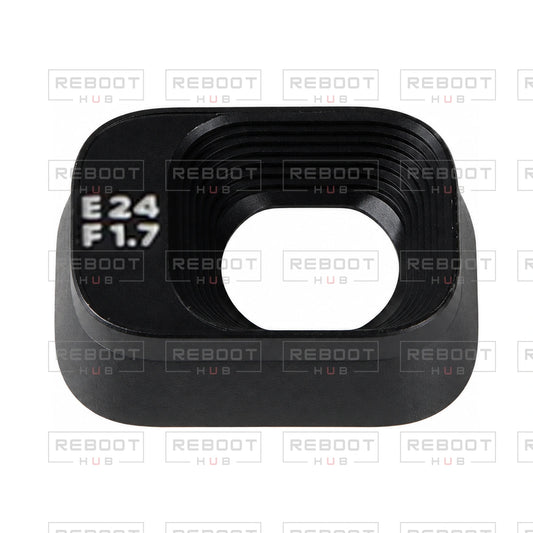 OEM-pulled DJI Mini 3 Gimbal UV Lens Frame on white with Reboot Hub watermark overlay