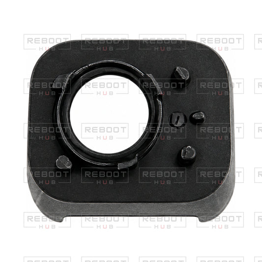 OEM-pulled DJI Mini 3 Camera Lens Frame on white with Reboot Hub watermark overlay