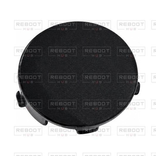 OEM-pulled DJI Mini 3 Gimbal Round Cover Plate on white with Reboot Hub watermark overlay