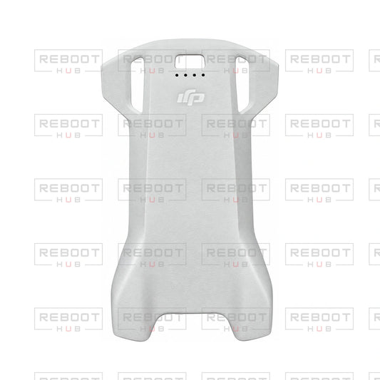 OEM-pulled DJI Mini 3 Upper Shell on white with Reboot Hub watermark overlay