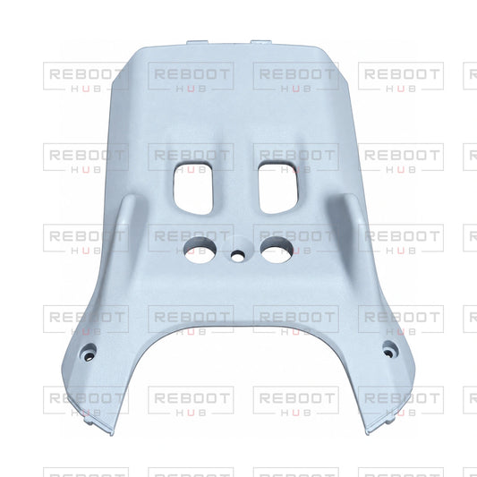 OEM-pulled DJI Mini 3 Bottom Shell on white with Reboot Hub watermark overlay