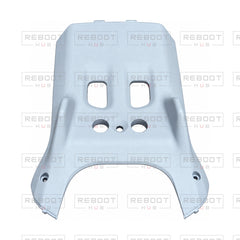 OEM-pulled DJI Mini 3 Bottom Shell on white with Reboot Hub watermark overlay
