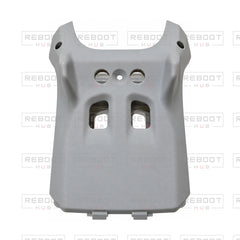OEM-pulled DJI Mini 3 Bottom Shell on white with Reboot Hub watermark overlay